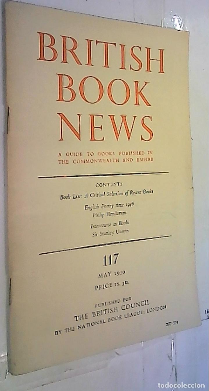 Livros em segunda m&atilde;o: British Book News n&ordm; 117 May 1950. A guide to books published in the Commonwealth and Empire - CAT&Aacute;L