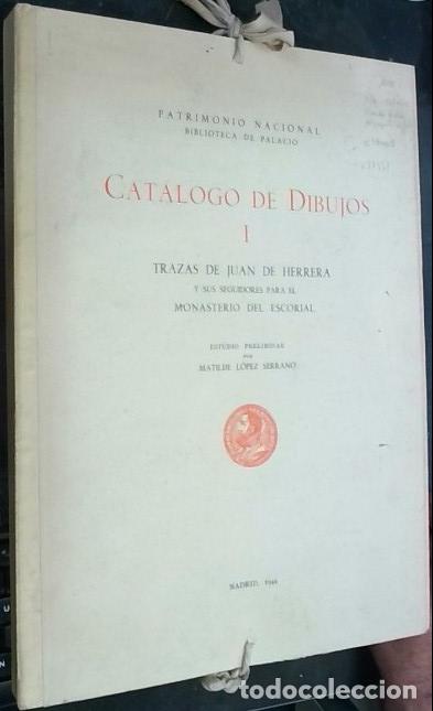 Livros em segunda m&atilde;o: Catalogo de Dibujos I. Trazas de Juan de Herrera y sus seguidores para el Monasterio del Escorial. E