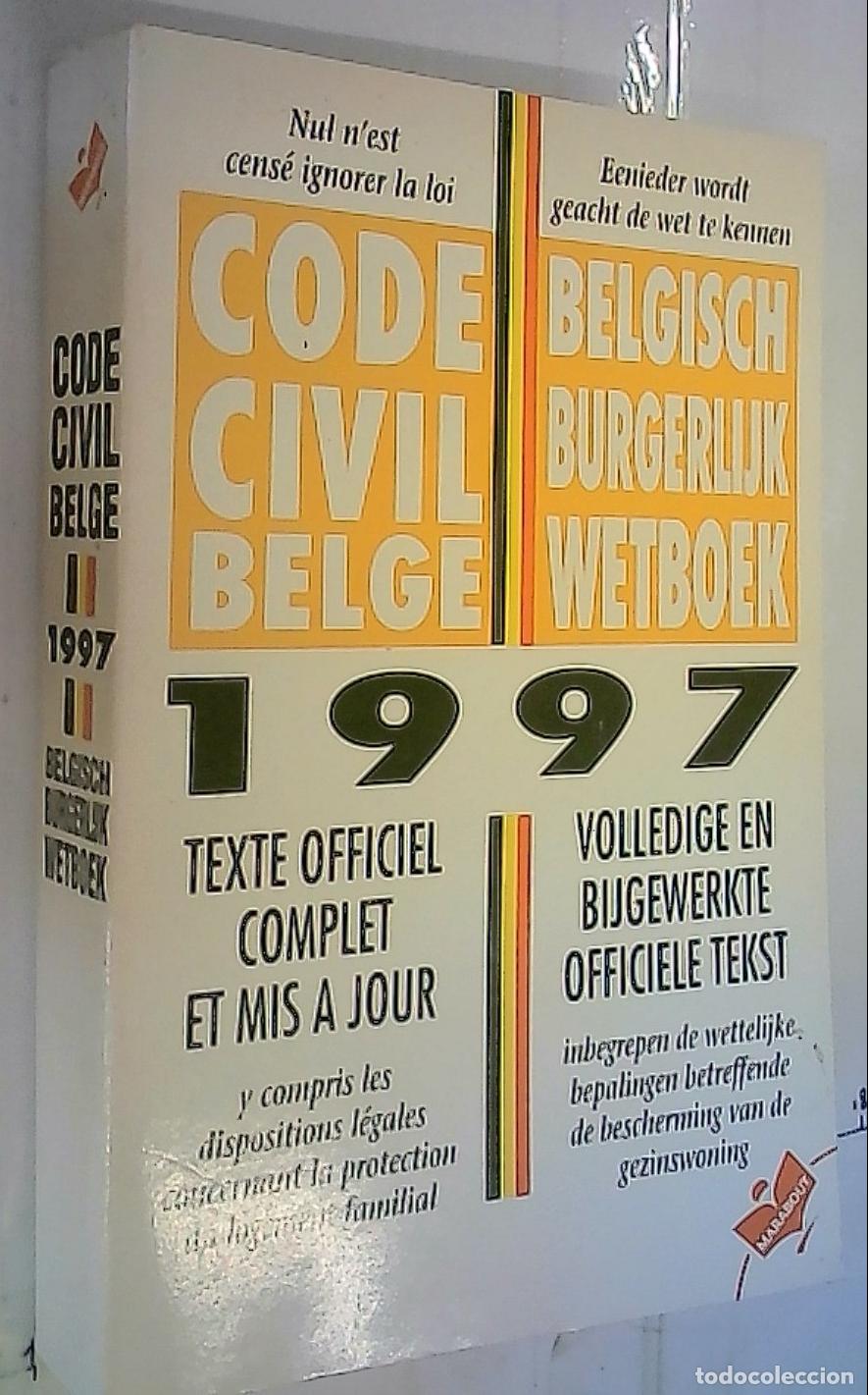 Livres: Code Civil Belge. Belgish Burgerlijk Wetboek 1997 - C&Oacute;DIGO CIVIL: