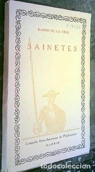 Livros em segunda m&atilde;o: Sainetes - Cruz, Ram&oacute;n de la: