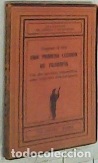 books: Estudios filos&oacute;ficos. Una primera lecci&oacute;n de filosof&iacute;a. Con dos ap&eacute;ndices esquem&aacute;ticos sobre la Doct