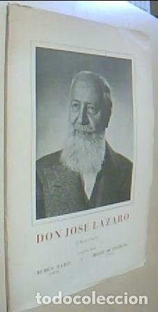 books: Don Jos&eacute; L&aacute;zaro (1862-1947) visto por Rub&eacute;n Dar&iacute;o (1899) y Miguel de Unamuno 1909. Nota preliminar d