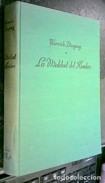 Libros: La maldad del hombre - Deeping, Warwick: - Foto 1