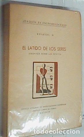 B&uuml;cher: Ensayos II. El latido de los seres (ensayos sobre las gentes) - Entrambasaguas, Joaqu&iacute;n de:
