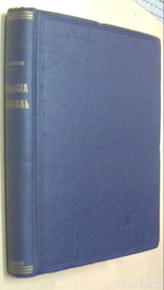 B&uuml;cher: Biolog&iacute;a criminal en sus rasgos fundamentales - EXNER, Franz: