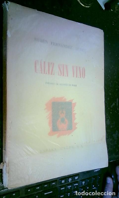 B&uuml;cher: C&aacute;liz sin vino - Fen&aacute;ndez N&uacute;&ntilde;ez, Rub&eacute;n: