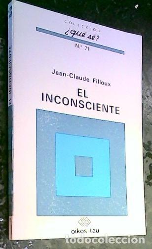 Libri di seconda mano: El inconsciente - Filloux, Jean Claude: