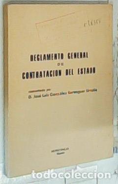Livros em segunda m&atilde;o: Reglamento General de Contrataci&oacute;n del Estado. Comentado por&hellip; - Gonz&aacute;lez Berenguer Urrutia, Jos&eacute; Lui