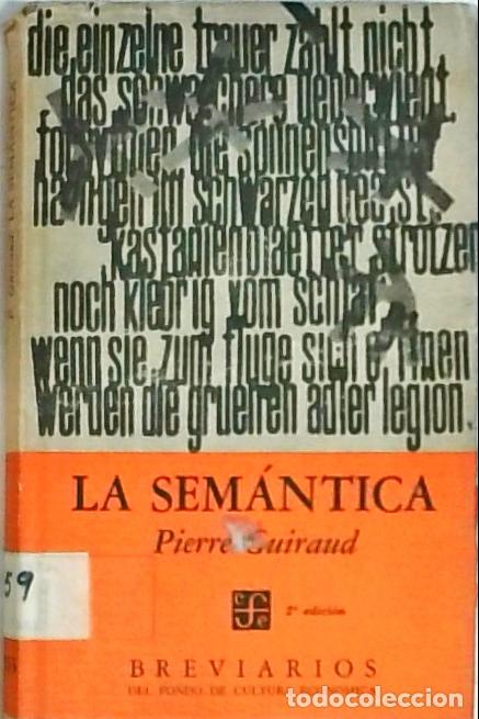 Libros: La sem&aacute;ntica - Guiraud, Pierre: - Foto 1