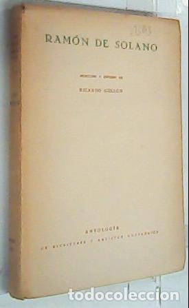 Libros: Ram&oacute;n de Solano y Polanco. Selecci&oacute;n y estudio de? - Gull&oacute;n, Ricardo: - Foto 1