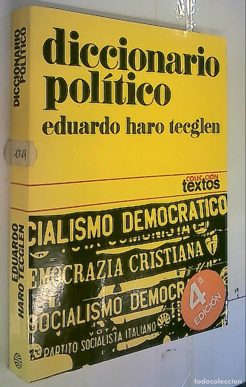 Libros: Diccionario pol&iacute;tico - Haro Tecglen, Eduardo: - Foto 1
