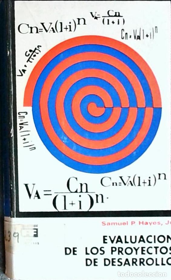 Livres: Evaluaci&oacute;n de los proyectos de desarrollo - Hayes, Samuel P. :