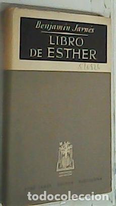 Libros: Libro de Esther - Jarn&eacute;s, Benjam&iacute;n: - Foto 1