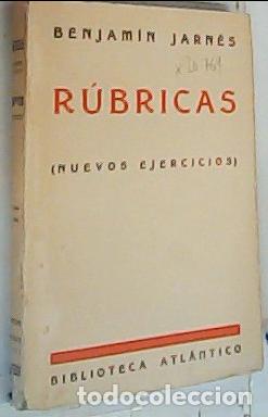 Libros: R&uacute;bricas (nuevos ejercicios) - Jarn&eacute;s, Benjam&iacute;n: - Foto 1