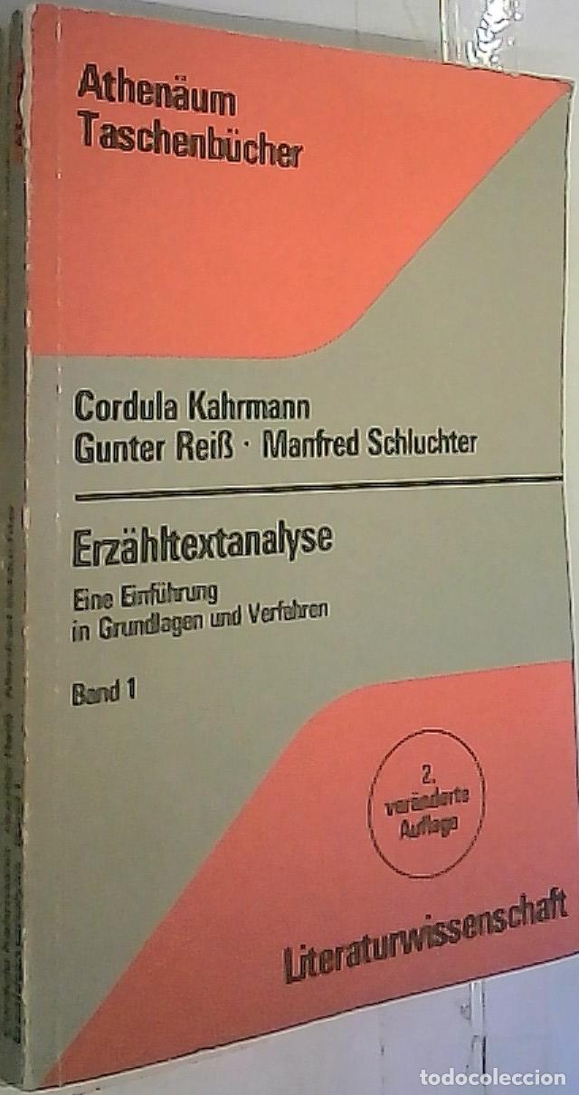 Livros em segunda m&atilde;o: Erzahltextanalyse. Eine Einfuhrung in Grundlagen und Verfahren. Mit Materialien zur Erzahltheorie un