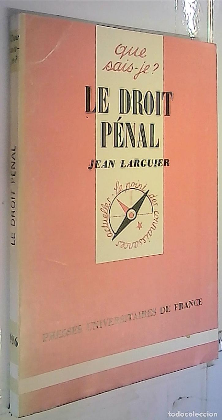 Libros: Le droit p&eacute;nal - Larguier, Jean: - Foto 1