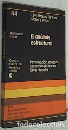 Libri di seconda mano: El an&aacute;lisis estructural - L&eacute;vi Strauss, Barthes, Moles y otros: