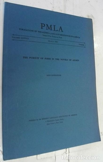 Libri di seconda mano: The pursuit of from in the novels of Azor&iacute;n. Separata - Livingstone, Leon:
