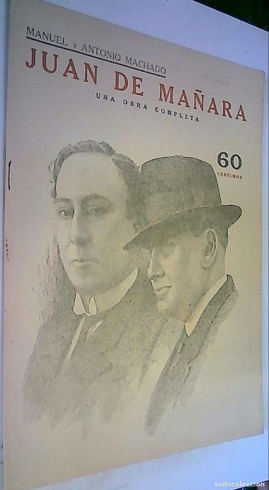 Libros: Juan de Ma&ntilde;ara - Machado, Manuel y Antonio: - Foto 1