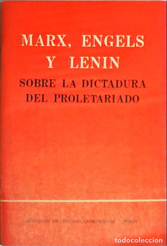 Libri di seconda mano: Sobre la dictadura del proletariado - Marx, Engels y Lenin: