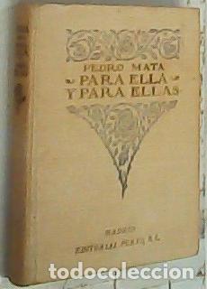 Libros: Para ella y para ellas. Versos de amor - Mata, Pedro: - Foto 1
