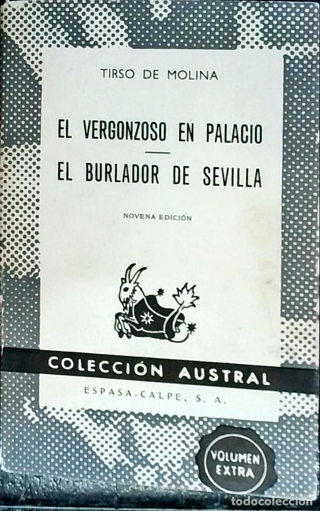 Livros em segunda m&atilde;o: El vergonzoso en palacio. El burlador de Sevilla - Molina, Tirso de: