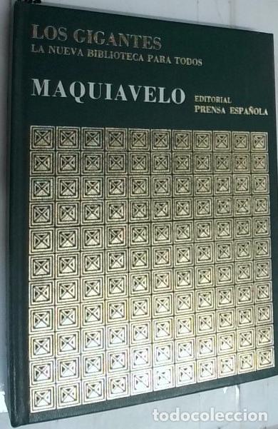 Libros: Nicol&aacute;s Maquiavelo. Tradujo y adapt&oacute;&hellip; - Mourelle Lema, Manuel: