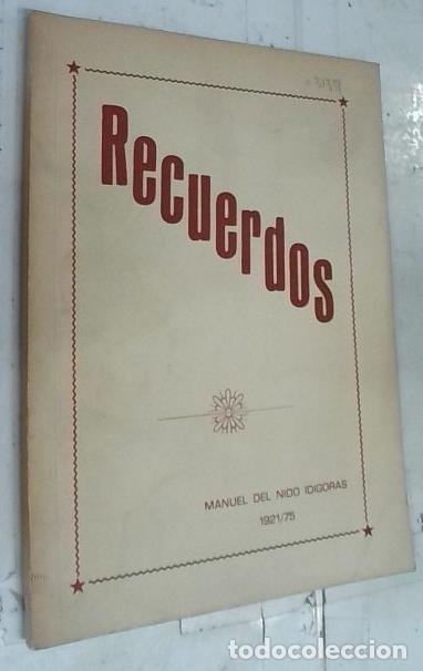 B&uuml;cher: Recuerdos - Nido Id&iacute;goras, Manuel del: