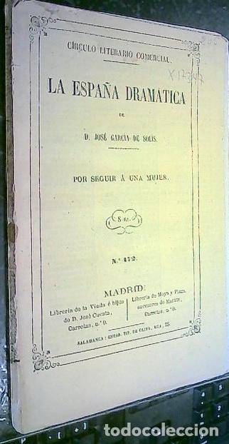 Libri di seconda mano: Por seguir a una mujer. Viaje en cuatro cuadros - Olona, Luis: