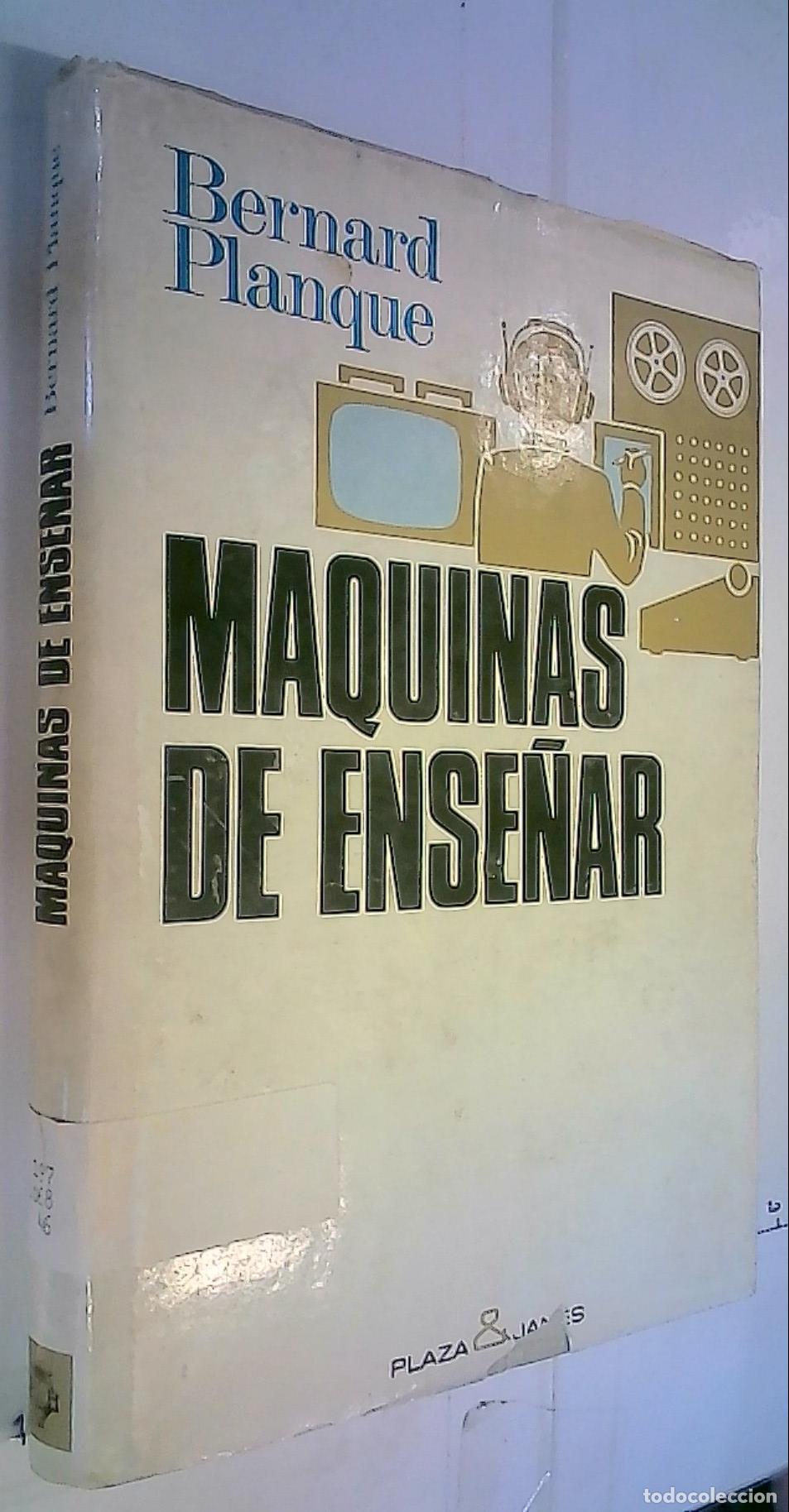 Libri di seconda mano: M&aacute;quinas de ense&ntilde;ar - Planque, Bernard: