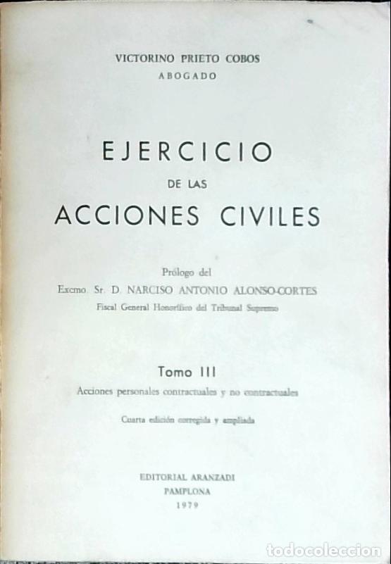books: Ejercicio de las Acciones Civiles.Tomo 3: Acciones personales contracturales y no contractuales - Pr