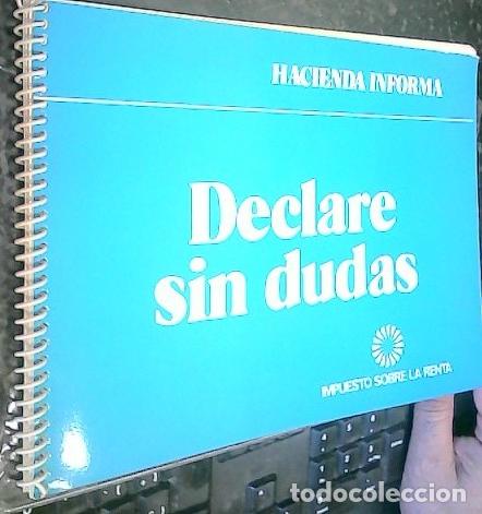 Libri di seconda mano: Hacienda informa. Declare sin dudas. Impuesto Sobre la Renta - PUBLICIDAD: