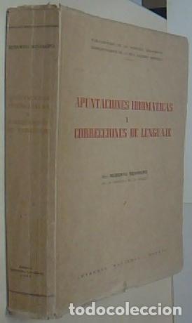 Libros: Apuntaciones idiom&aacute;ticas y correcciones de lenguaje. 2&ordf; edici&oacute;n - RESTREPO, Roberto: