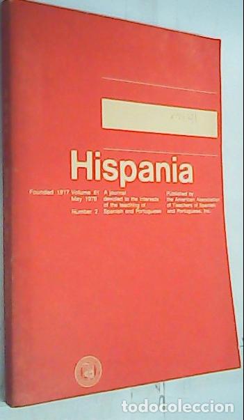 Libri di seconda mano: Hispania. A Journal Devoted to the Interests of the Teaching of Sapnish adn Portuguese Volumen 61, M