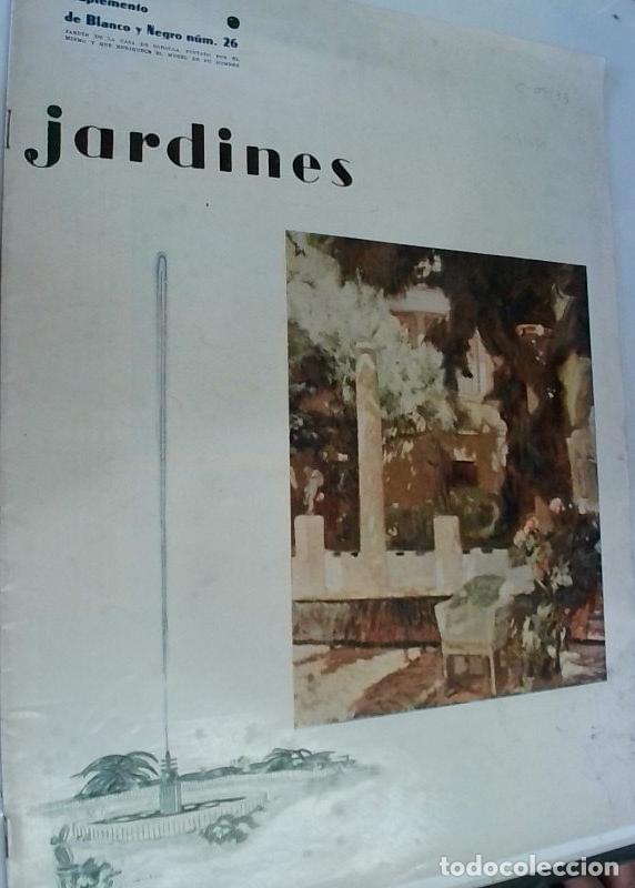 Libri di seconda mano: Jardines. Suplemento de Blanco y Negro n&ordm; 26 - REVISTA: