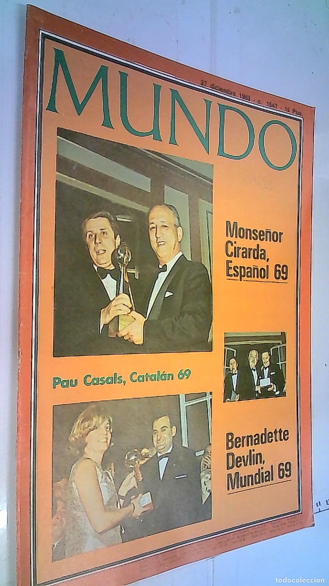 Libri di seconda mano: Monse&ntilde;or Cirarda, Espa&ntilde;ol 69. Bernadette Devlin, Mundial 69 - REVISTA: