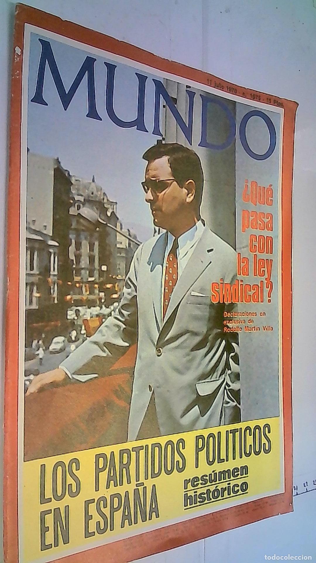 Livres: Qu&eacute; pasa hoy con la Ley Sindical?. Los partidos pol&iacute;ticos en Espa&ntilde;a. Res&uacute;men hist&oacute;rico - REVISTA: