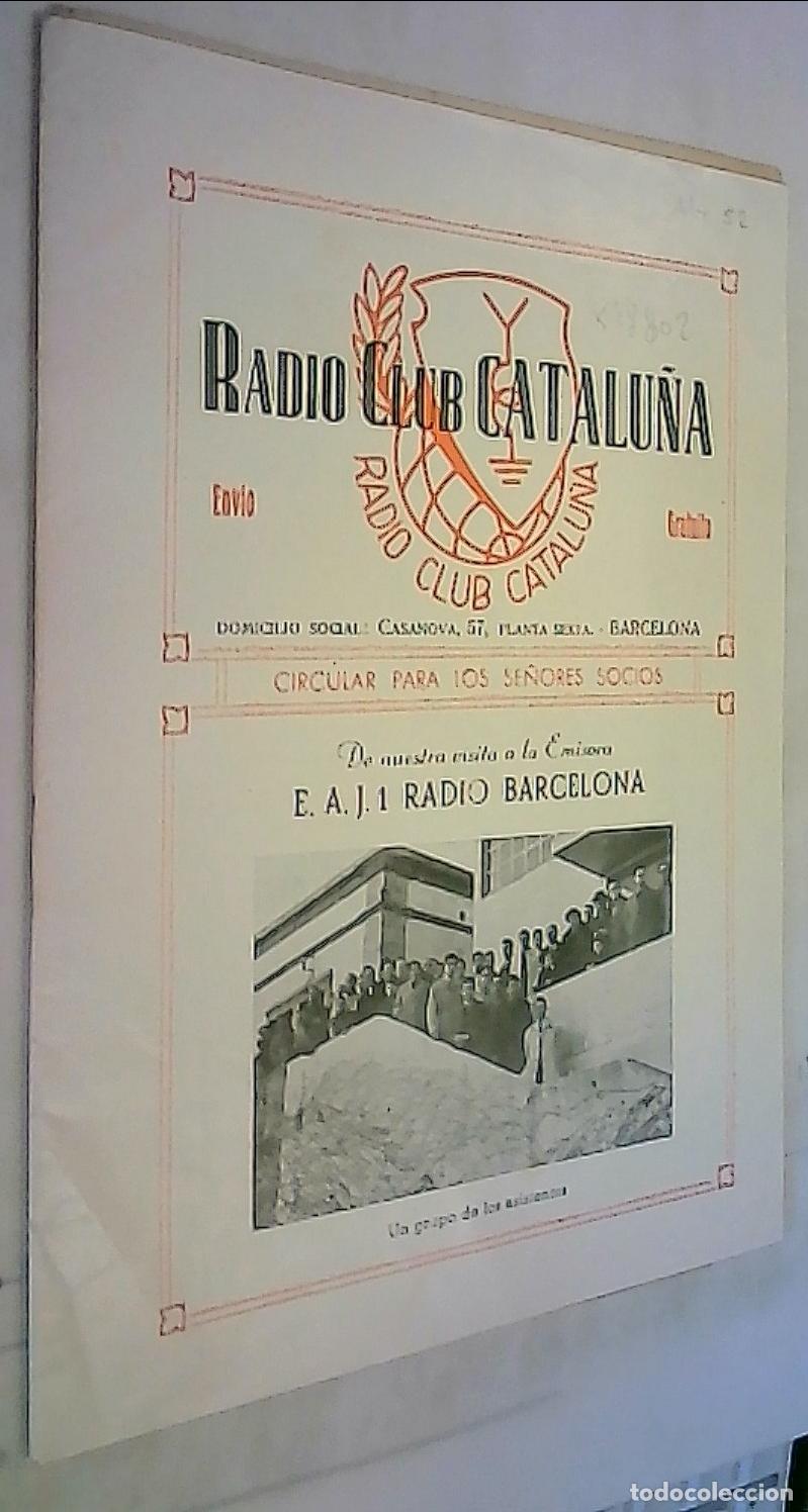 Livres: Radio Club Catalu&ntilde;a Abril 1952 - REVISTA: