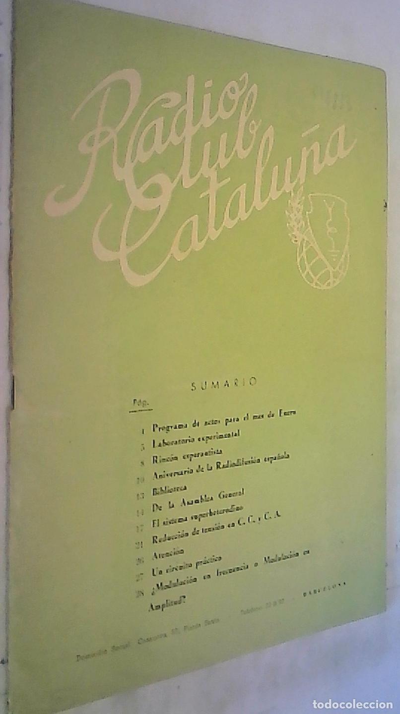 Livres: Radio Club Catalu&ntilde;a Enero 1955 - REVISTA:
