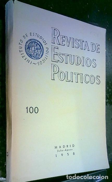 B&uuml;cher: Revista de Estudios Pol&iacute;ticos n&ordm; 100 - REVISTA: