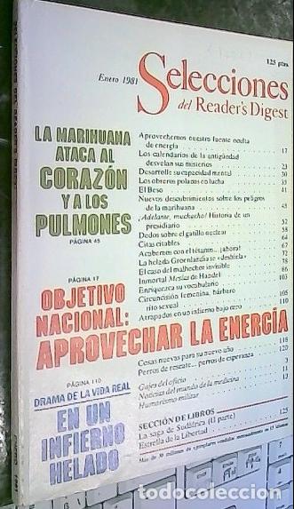 books: Selecciones del Reader 's Digest Enero de 1981 - REVISTA:
