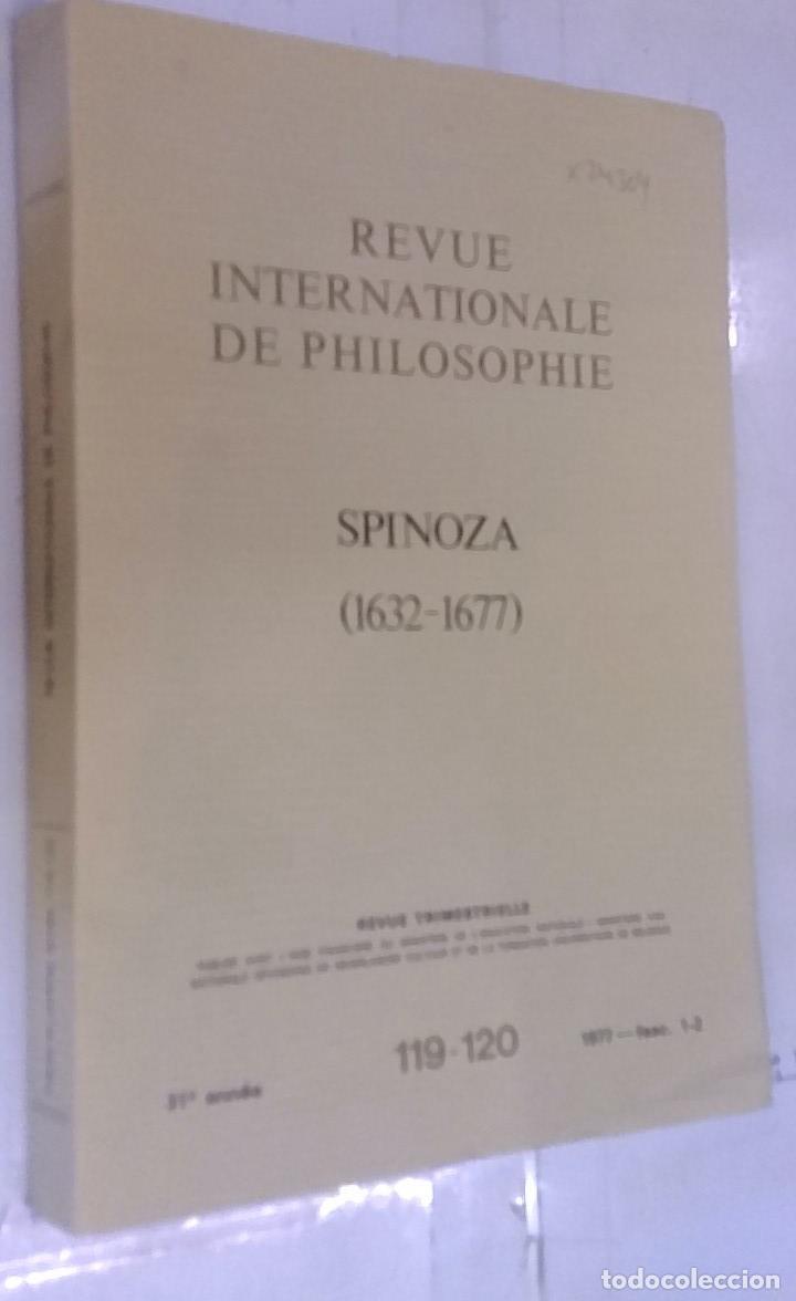 books: Spinoza (1632 - 1677). Revue Trimestrielle - REVISTA: