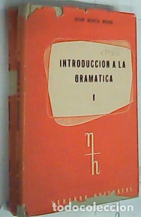 Libros: Introducci&oacute;n a la gram&aacute;tica. 2 tomo - ROCA PONS, Jos&eacute;: - Foto 1