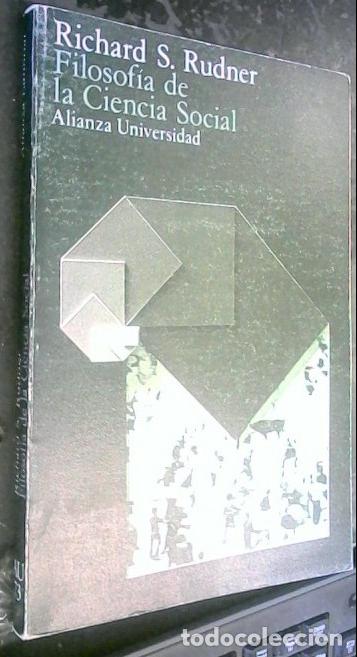 Libri di seconda mano: Filosof&iacute;a de la ciencia social - Rudner, Richard S.: