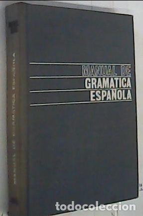 Libros: Manual de gram&aacute;tica espa&ntilde;ola - Seco, Rafael: