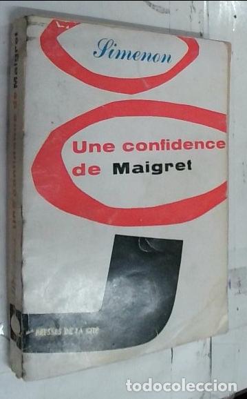 Libros: Une confidence de Maigret - Simenon: - Foto 1