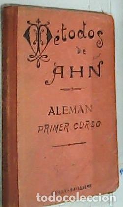 Libri di seconda mano: Nuevo m&eacute;todo para aprender el idioma alem&aacute;s seg&uacute;n el sistema de F. AHN. Primer curso - Valles, Camil