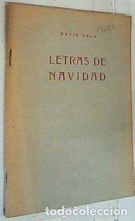 Libros: Letras de Navidad - Vela, David: - Foto 1