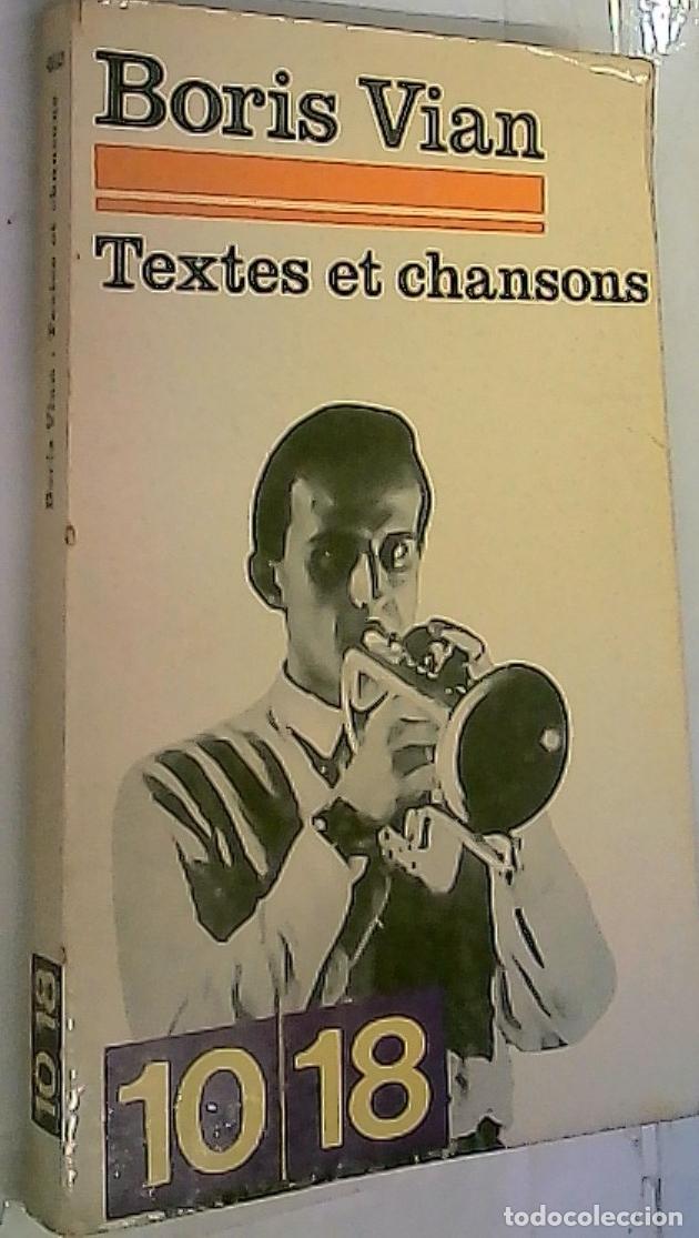 Libros: Textes et chansons - Vian, Boris: - Foto 1