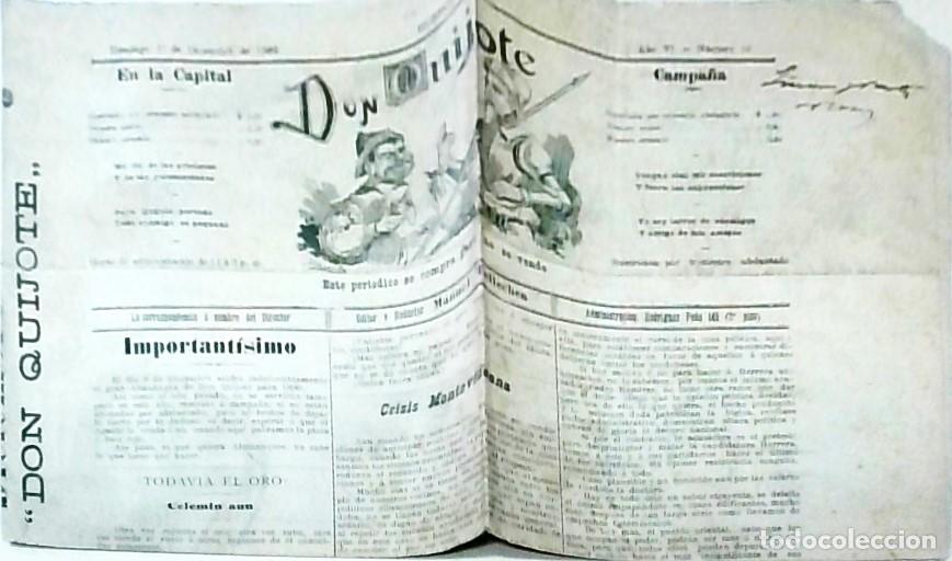 books: Don Quijote. Este peri&oacute;dico se compra pero no se vende. Domingo 1&ordm; de Diciembre de 1889. A&ntilde;o VI. N&uacute;m